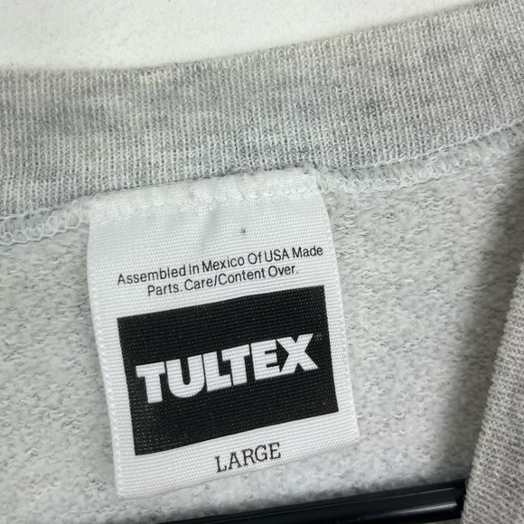 Vintage 90s Miami Canes Tultex Crewneck Sz L - Picture 5 of 9